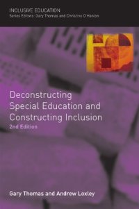 cover of the book Deconstructing Special Education and Constructing Inclusion, 2nd Edition  