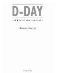 cover of the book D-Day: The Battle for Normandy  