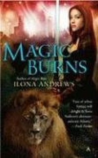 cover of the book Magic Burns (Kate Daniels, Book 2)  