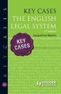 cover of the book Key Cases: The English Legal System  