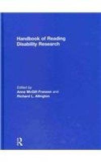 cover of the book Handbook of Reading Disability Research  