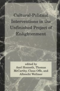 cover of the book Cultural-political interventions in the unfinished project of enlightenment  