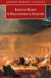 cover of the book A philosophical enquiry into the origin of our ideas of the sublime and beautiful  