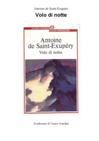 cover of the book Volo di notte  