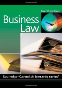 cover of the book Cavendish: Business Lawcards  