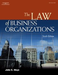 cover of the book The Law of Business Organizations, 6th Edition (West Legal Studies Series)  