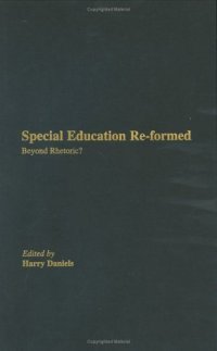 cover of the book Special Education Reformed: Inclusion - Beyond Rhetoric? (New Millennium Series)  