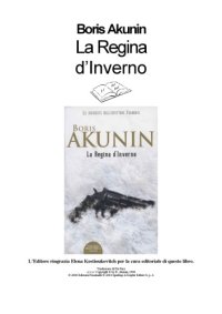 cover of the book La regina d'inverno  