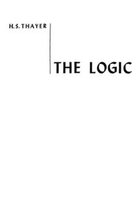 cover of the book The logic of pragmatism: an examination of John Dewey's logic  