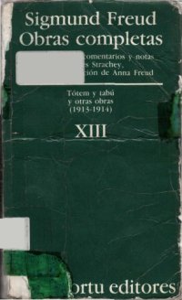 cover of the book Obras Completas - Tomo XIII Totem y Tabu y Otras Obras  