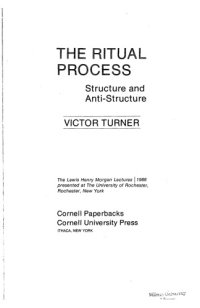 cover of the book The Ritual Process: Structure and Anti-Structure