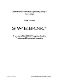 cover of the book Guide to the Software Engineering Body of Knowledge  