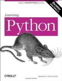 cover of the book Learning Python, Second Edition  