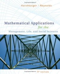 cover of the book Mathematical Applications for the Management, Life, and Social Sciences (9th Edition)  