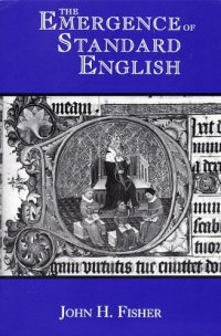 cover of the book The Emergence of Standard English  