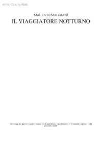 cover of the book Il Viaggiatore Notturno  