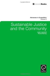 cover of the book Sustainable Justice and the Community  