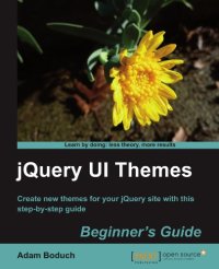 cover of the book JQuery UI Themes Beginner's Guide  