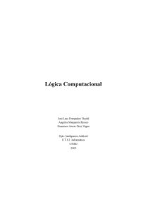 cover of the book Logica Computacional  