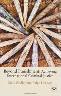 cover of the book Beyond Punishment in International Criminal Justice  