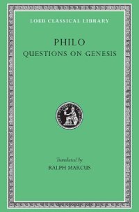 cover of the book Philo: Questions on Genesis