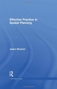 cover of the book Effective Practice in Spatial Planning  