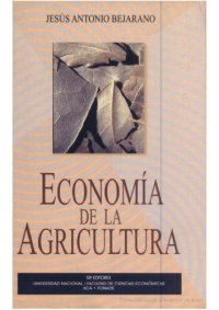 cover of the book Economía de la agricultura  