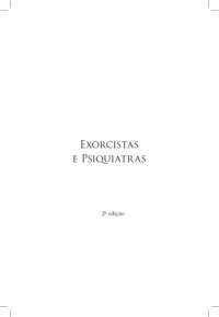 cover of the book EXORCISTAS E PSIQUIATRAS  