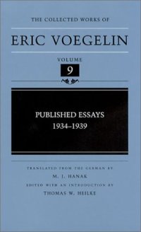 cover of the book Published Essays: 1934-1939