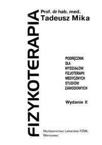 cover of the book Fizykoterapia  