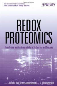 cover of the book Redox Proteomics: From Protein Modifications to Cellular Dysfunction and Diseases (Wiley - Interscience Series on Mass Spectrometry)  