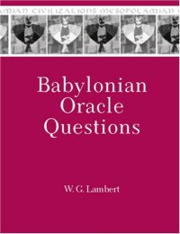 cover of the book Babylonian Oracle Questions  