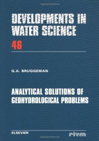 cover of the book Analytical Solutions of Geohydrological Problems