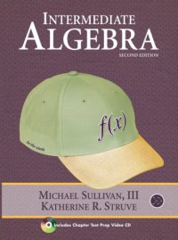 cover of the book Intermediate Algebra, Second Edition  