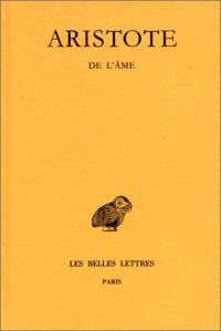 cover of the book Aristote. De l'âme  