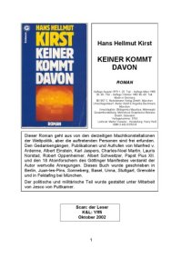 cover of the book Keiner kommt davon  