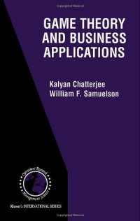 cover of the book Game Theory and Business Applications