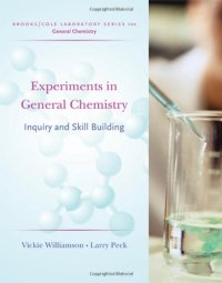 cover of the book Experiments in General Chemistry: Inquiry and Skill Building (Brooks Cole Laboratory Series for General Chemistry)  