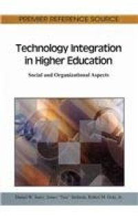 cover of the book Technology Integration in Higher Education: Social and Organizational Aspects (Premier Reference Source)  