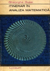 cover of the book Itinerar în analiza matematică  