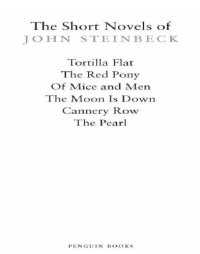 cover of the book The Short Novels of John Steinbeck  