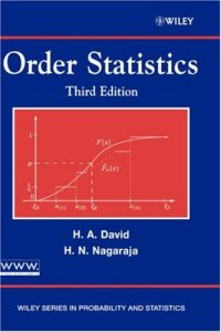 cover of the book Order statistics  