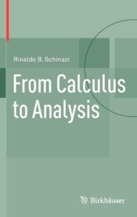 cover of the book From Calculus to Analysis  