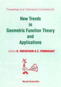 cover of the book Proceedings of an International Conference on New Trends in Geometric Function Theory and Applications: in honour of Professor K.S. Padmanabhan  