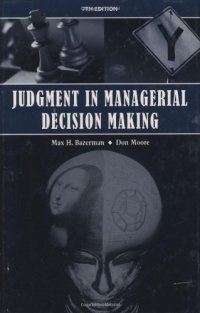 cover of the book Judgment in Managerial Decision Making