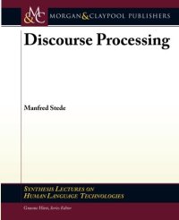 cover of the book Discourse Processing  