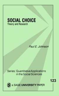 cover of the book Social choice  