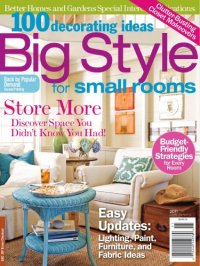 cover of the book 100 Decorating Ideas: Big Style for Small Rooms - Better Homes and Gardens Special Interest Publication  