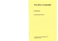 cover of the book The Bisu Language  