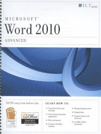 cover of the book Word 2010: Advanced (Student Manual)  